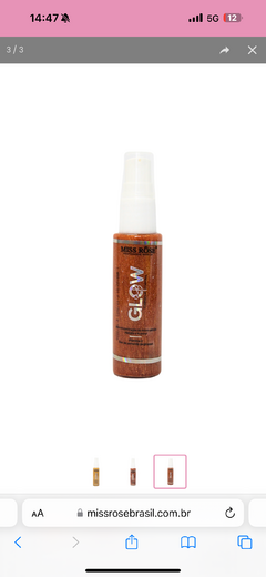Iluminador corporal Miss Rôse - comprar online