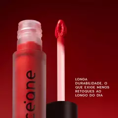 Batom Líquido Vermelho Matte - Color My Lips Real Deal Océane Edition 4g - Makes in Recife
