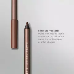Lápis para Olhos Marrom - Eyeliner Golden Brown Océane Purple 1,2g na internet