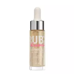 Glitter Liquido Electric Glaze - Ruby Kisses cor Champagne