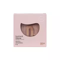 ILUMINADOR COMPACTO INSTANT GLOW CHAMPAGNE - NINA MAKEUP - comprar online