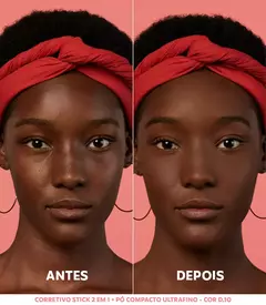 PÓ COMPACTO ULTRAFINO - D10 ESCURO DAILUS - loja online