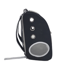 Mochila transparente cuadrada - RS - Negra en internet