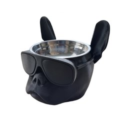 COMEDERO/BEBEDERO DE ALTURA BULLDOG BLACK - PD - comprar online