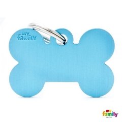 CHAPITA ALUMINIO HUESO MEDIANO CELESTE