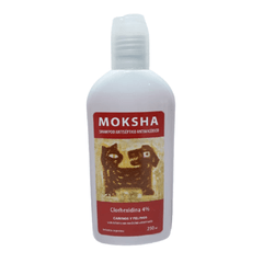 SHAMPOO MOKSHA CLORHEXIDINA 4% - comprar online