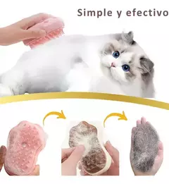 CEPILLO A VAPOR AUTOMÁTICO 3 EN 1 PARA MASCOTAS-TL - comprar online