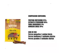 SNACK SALUDABLE Stick Meat CARNE Mon Ami 250gr en internet