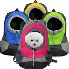 MOCHILA TRANSPORTADORA PARA MASCOTAS PEQUEÑAS - RS