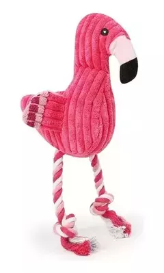 PELUCHE FLAMENCO CON CHIFLE 30 cm-RS