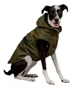 CHALECO PARKA LISA - EK - Pet Crows