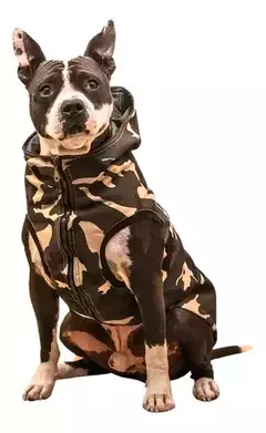 Campera Chaleco PARKA estilo militar-EK - Pet Crows
