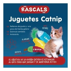 Juguete Para Gato Pez Con Catnip Hierba Gatera-RCL en internet