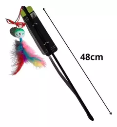 Varita con plumas para Gato - RS - comprar online