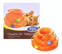 JUGUETE TORRE 3 NIVELES PARA GATO-RS - Pet Crows