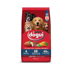 DOGUI ADULTO CARNE, CEREALES Y VEGETALES X 24 KG - comprar online
