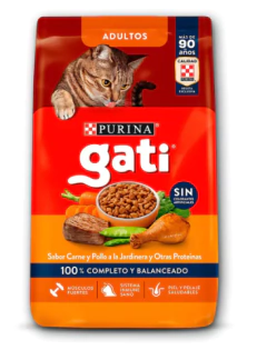 GATI CARNE Y POLLO A LA JARDINERA X 15 KG