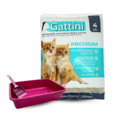 KIT SANITARIO PIEDRAS + LITERA Y PALA DE REGALO-PC