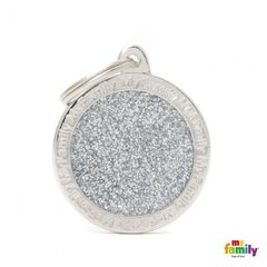 CHAPITA SHINE CIRCULO PLATEADO