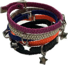 Imagen de COLLAR PARA GATOS ELASTIZADO SIMIL CUERO