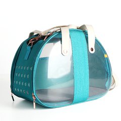 BOLSO TRANSPORTADOR VERDE CON VISOR - AP