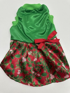 VESTIDO NAVIDEÑO verde-DS en internet
