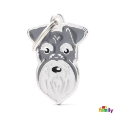 CHAPITA FRIENDS SCHNAUZER GRIS