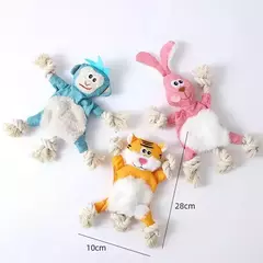 JUGUETE CON PELUCHE Y MANOS DE SOGA-RS - comprar online