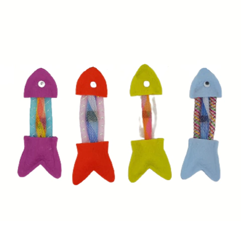 PESCADITOS DE COLORES PARA GATOS - RS