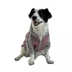 CAMPERA TEJIDA CANGOO ROSA - RR - Pet Crows