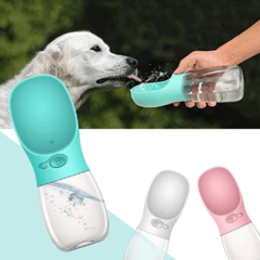 BOTELLA BEBEDERO PORTATIL PUSH 350ml - RS - Pet Crows
