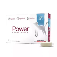 POWER COMPRIMIDOS PERRO 30.1 A 40 KG
