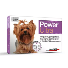 POWER ULTRA PIPETA PERRO 2 A 4 KG