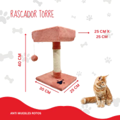 RASCADOR TORRE PARA GATOS - IP - Pet Crows