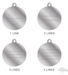 CHAPITA CHROME CIRCULO CHICO - comprar online