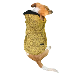 Buzo Jaspeado Con Capucha Amarillo - RR - comprar online