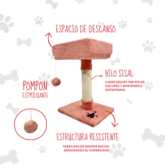 RASCADOR TORRE PARA GATOS - IP - tienda online