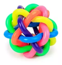 PELOTA TRENZADA CON CASCABEL - AP - tienda online