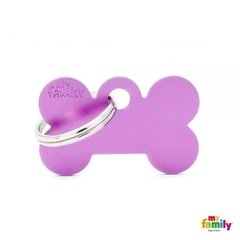 CHAPITA ALUMINIO HUESO CHICO VIOLETA