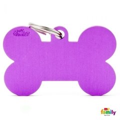 CHAPITA ALUMINIO HUESO XL VIOLETA