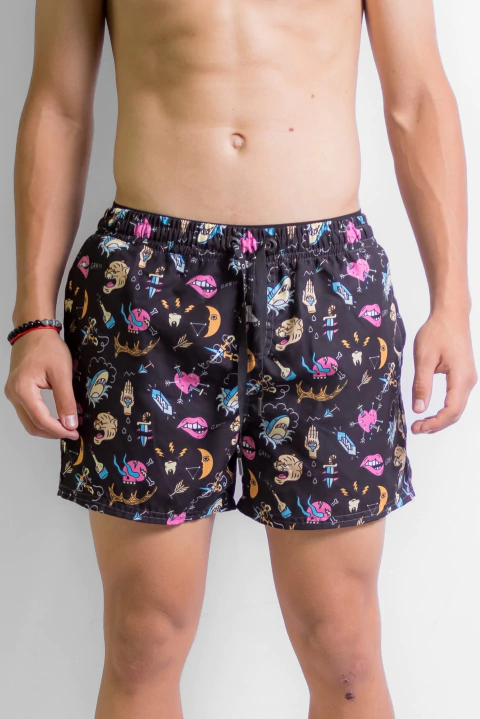 SHORT DE BAÑO STICKS LUXO