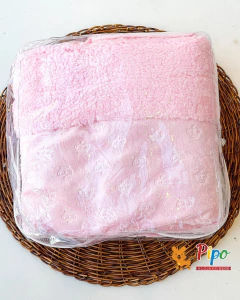 Kit Enxoval para Bebê Menina 14 Peças – Linha Reininho Minasrey | Rosa Bebê na internet