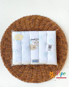 Kit Enxoval para Bebê Neutro 15 Peças – Linha Alvinha Minasrey | Verde - Pipo Moda Bebe