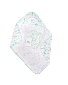 Kit de banho com 3 pecas Baby Nice Neutro - comprar online