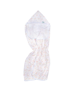 Toalhão soft estampado duas camadas Baby Nice Menina - comprar online