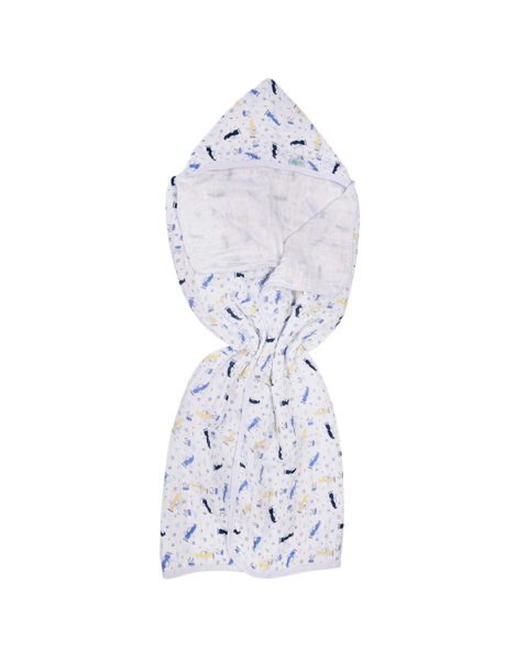 Toalhão soft estampado duas camadas Baby Nice Menino