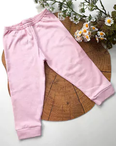 Imagem do Kit de calça mijão malha varias cores 100% algodão fio 24 c-5 unidades menina