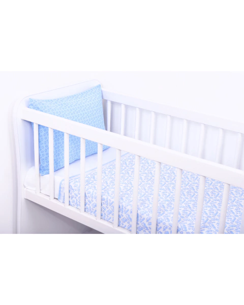 Jogo de mini berço com 3 pecas Composê Menino