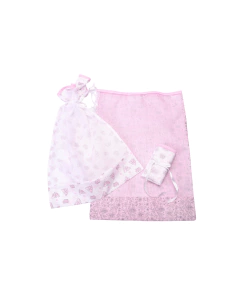 Saquinho troca maternidade pacote com 3 unidades Composê Menina