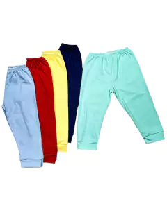 Kit de calça mijão malha varias cores 100% algodão fio 24 c-5 unidades menino